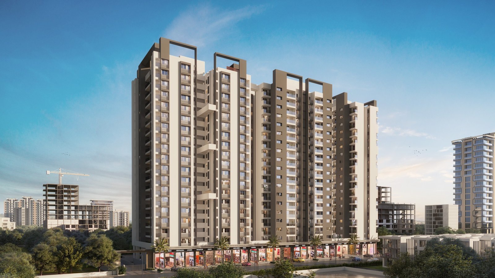 Sukhwani Minerva – 3 BHK